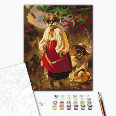 Картина за номерами Котерина ©Маріанна Пащук  Brushme BS53663