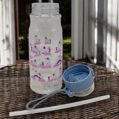 Пляшка для води Єдиноріг (0,78 л), блакитний MIC 1-2097AJ