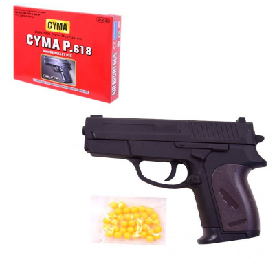 Пістолет пластиковий, кульки 6 мм CYMA CYMA Р.618