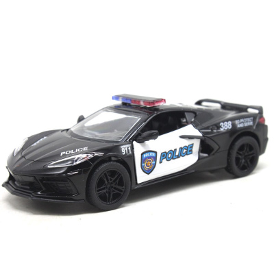 Машинка металева Kinsmart Chevrolet Corvette Police Kinsmart KT5432WP