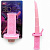 Меч пластиковий, телескопічний, 36 см (рожевий) MIC 889C