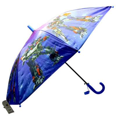 Дитяча парасолька ТРАНСФОРМЕРИ (СИНІЙ) MIC д24-104/0