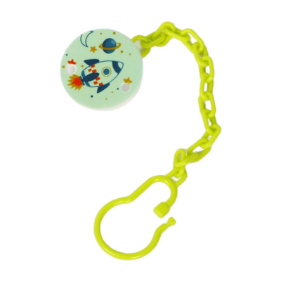 Ланцюжок для пустушки, салатова Lindo Pk 222