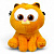 Мʼяка іграшка Baby Garfield, (висота - 21 см) MIC KH59/005L
