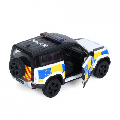 Машинка інерційна Джип Land Rover Defender 90 KT5428WP відчиняються двері, 1:36