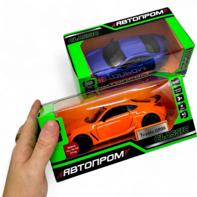 Машинка металева Автопром: Toyota GR86 (СИНЯ) Автопром 68742