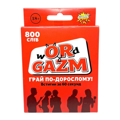 Гра настільна Wordgazm, 50 карток (18+) MIC 2289_C