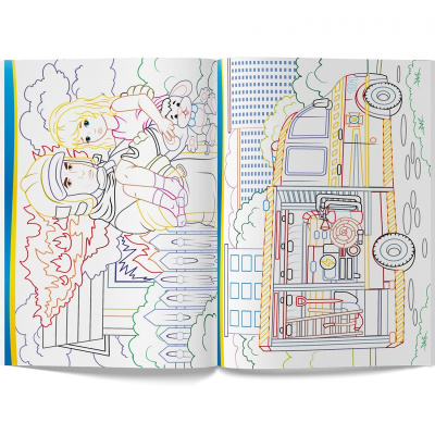 Патріотична розмальовка Герої поруч (укр) Crystal Book F00029935