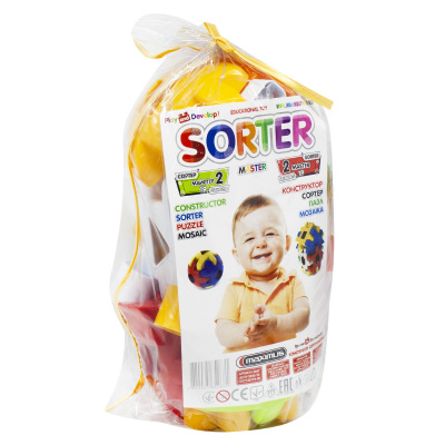 Сортер Майстер 19 деталей Максимус 5267