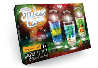 Набір креативної творчості Гелеві свічки Dankotoys GS-02-02