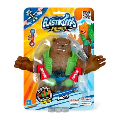 СТРЕЙЧ ІГРАШКА ELASTIKORPS – БЙОРН Elastikorps ELAKAM-HERO1-BL