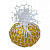 Іграшка-антистрес Mesh Squish Ball, жовтий MIC KA-23-96