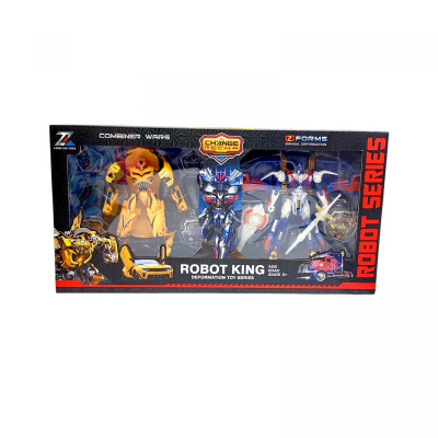 Набір трансформерів 2 трансформери, зброя, аксесуари, в коробці LONG ZHI TOYS 0754-2A