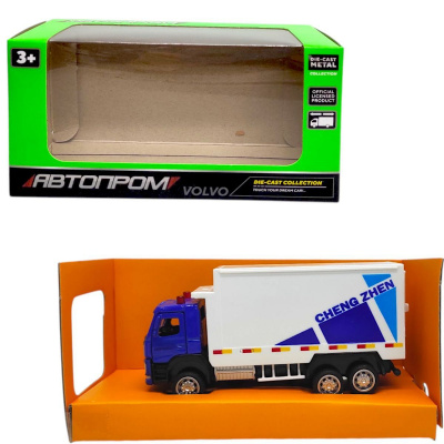 Машина металева АВТОПРОМ. 1:72 Volvo Container Автопром 67390K