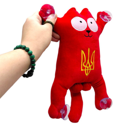 Мʼяка іграшка Кіт Саймон (28см) (ЗЕЛЕНИЙ) Копиця 00284-134