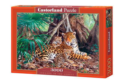 Пазли Ягуар в джунглях Castorland С-300280