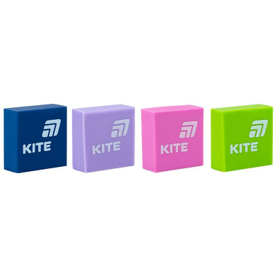 Гумка кольорова Bloom, асорті Kite K25-024