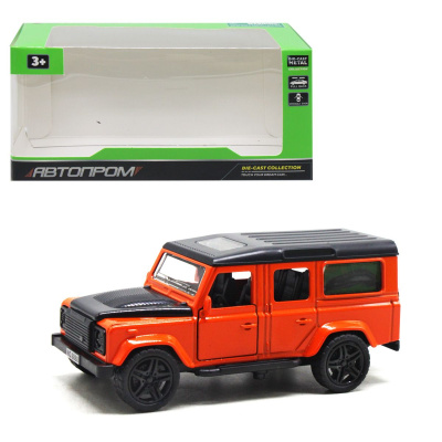 Машинка Автопром: Range Rover Defender, помаранчева Автопром AP74133