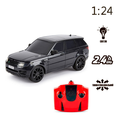 Машинка на радіокеруванні Range Rover Sport (чорний) KS Drive 124GRRB