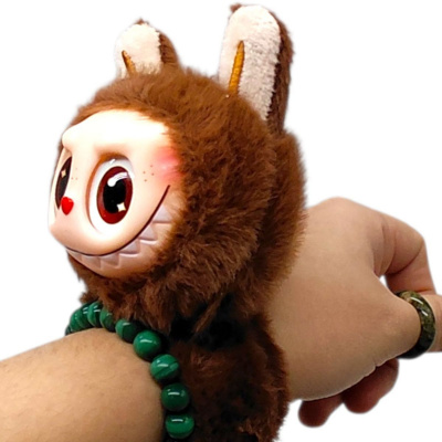 СЛЕП-БРАСЛЕТ LABUBU 9СМ (БІРЮЗОВИЙ) MIC KA-23-5295