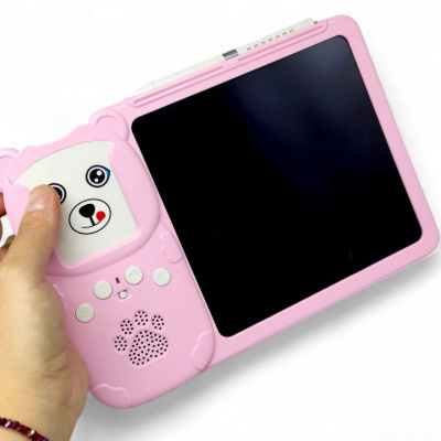 Інтерактивна іграшка Картридер Всезнайко (РОЖЕВИЙ) Wtoys 94930