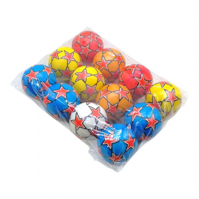 Мʼячик мʼякий Футбол, 5,5 см, 12 штук MIC MS-23-1279