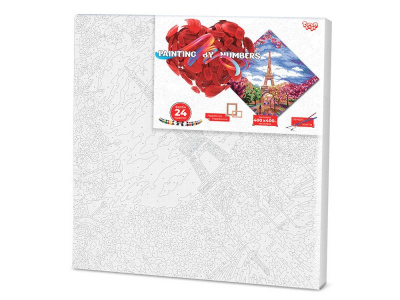 Картина за номерами. "Весна в Парижі" 40 * 40см KpNe-02-02