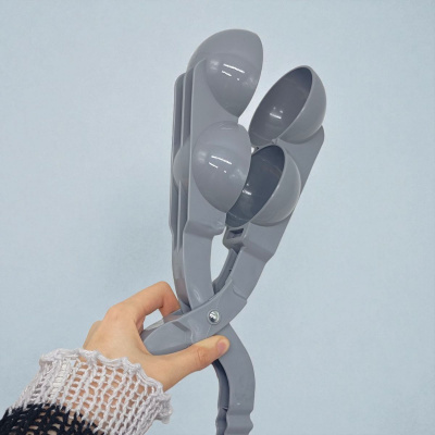 Сніжколіп 2 кульки (БІРЮЗОВИЙ) MIC TK6744-52