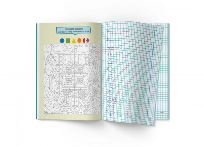 Прописи Фігури та форми. Тренуємо пальчики (укр) Crystal Book F00030031