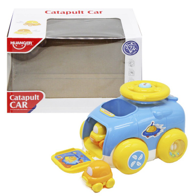 Пластикова машинка Catapult Car із запуском (синя) HUANGER HE8017/HE8018