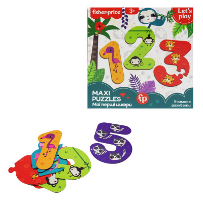 Бебі пазли Цифри (укр) Vladi Toys VT1711-07