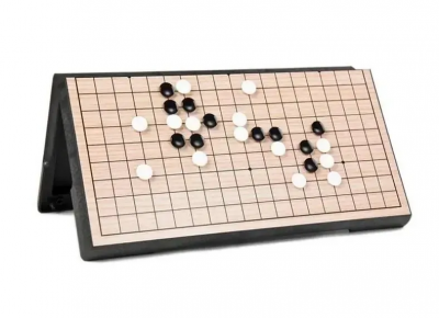 Настільна гра "Go Game" 3215GG 2 кольори фішок, ігрова дошка 32х32 см