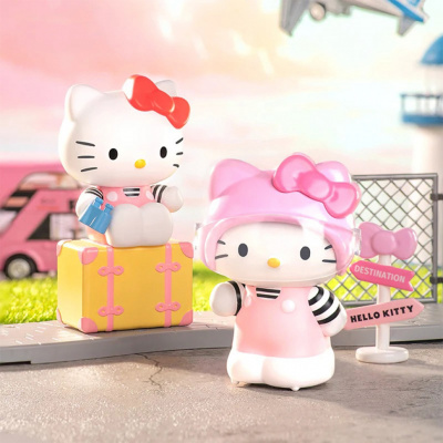 Механічна іграшка-сюрприз "Милий сигнал" Pop Top Hello Kitty 24MDL-002 в асортименті