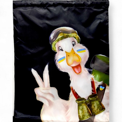 Рюкзак-мішок Гусак ЗСУ, 42х35,5 см MIC 420-8ЛК