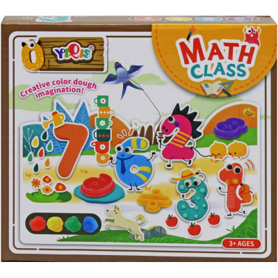 Тісто для ліплення Клас математики, 4 кольори MIC 5829C