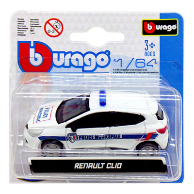 Машинка металева (колекційна) Renault Clio Bburago 18-59000