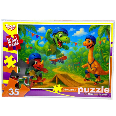 МʼЯКІ ПАЗЛИ 35 ЕЛЕМЕНТІВ (СКЕЙТПАРК) Dankotoys S35-11-01,02,03,04...16