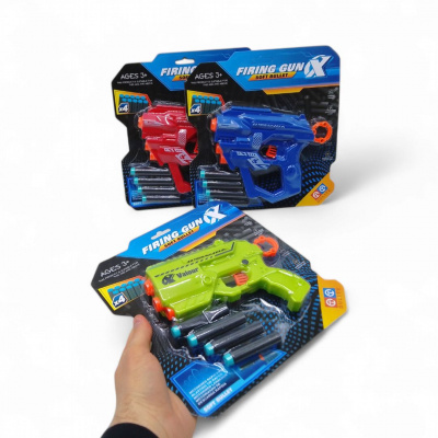 Бластер з поролоновими патронами Firing Gun, зелений Oulite SC-21/22/23
