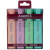 Маркер Highlighter 2537-A, 1-5 мм клиноп., набір 4х пастель Axent 2537-80-A