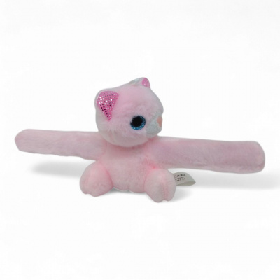 Мʼякий браслет-ломашка Киця (рожева) DA RUN TOYS DR5113-153966