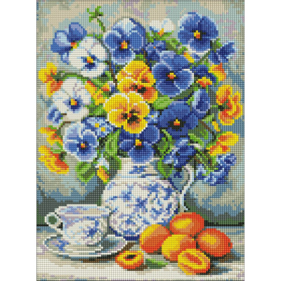 Алмазна мозаїка "Братчики та абрикоси" ©art_selena_ua AMO20463, 30х40 см