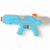 Водна зброя 35 см пістолет (блакитний) MIC 22-05