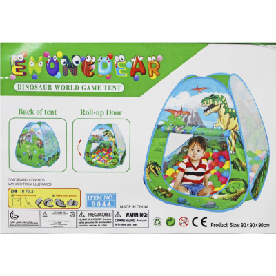 Дитячий намет Динозаври, 90 х 90 х 90 см MIC 9044