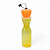 Пляшечка пластикова з трубочкою Апельсин, 500 мл MIC 232873