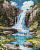 Алмазна мозаїка - Шум води й спокій ©art_selena_ua, 40х50см Ideyka AMO8355