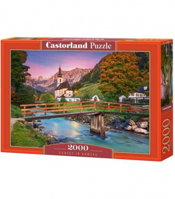 Пазли У озера, 2000 елементів Castorland C-200801