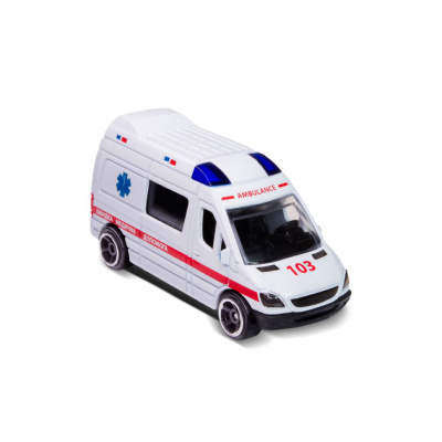 Автомодель дитяча Швидка допомога TechnoDrive 250421CG-3 масштаб 1:64