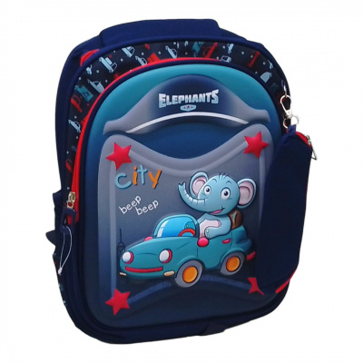 Рюкзак з твердим каркасом (36 см.) слоник MIC C65522