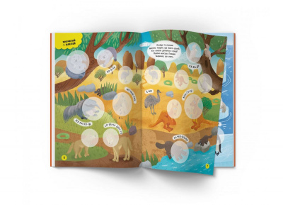 Книга Інтерактивні наліпки. Зоопарк (укр) Crystal Book F00029687
