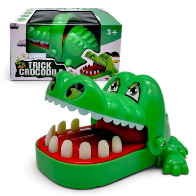 Гра кусючка Крокодил в коробці р.13x12x7,5 см YG Toys ZY-036